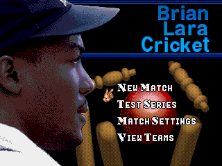 Brian Lara Cricket (June 1995) Title Screen
